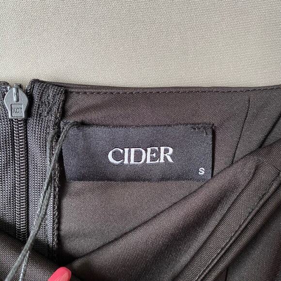 Cider size S short sleeve, black‎ mini sheath dress - Picture 4 of 9